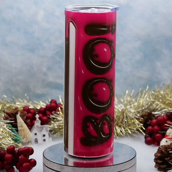 Video showcasing a Boo Dripping affect design 