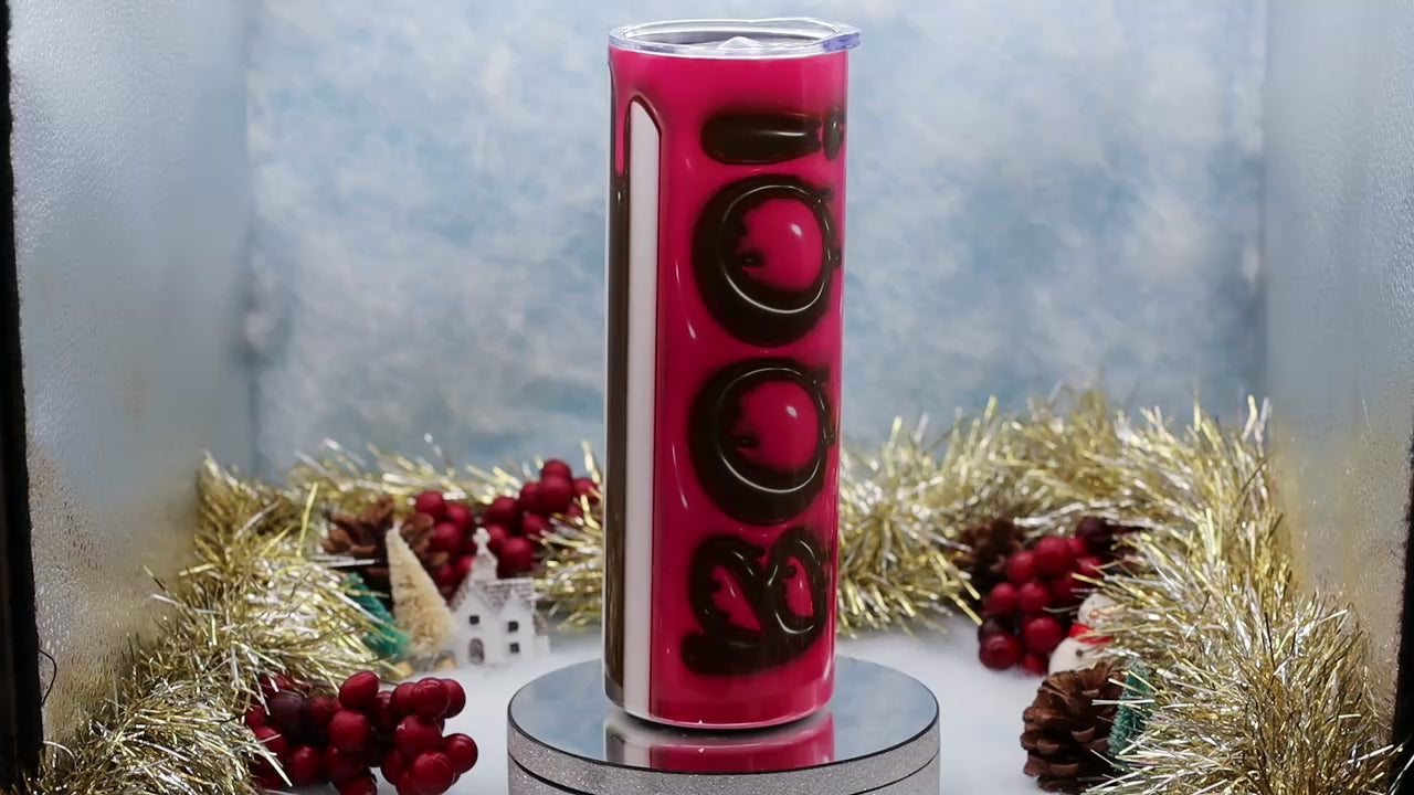 Video showcasing a Boo Dripping affect design 